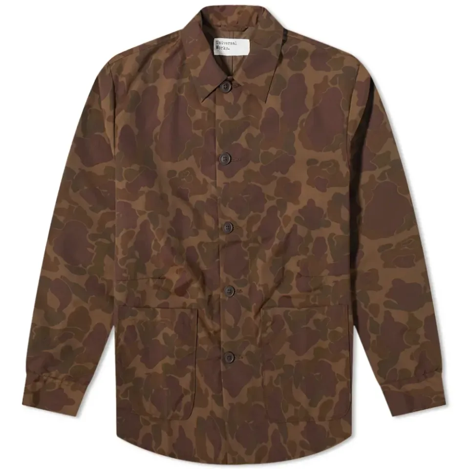 Travail Camo Shirt Jacket