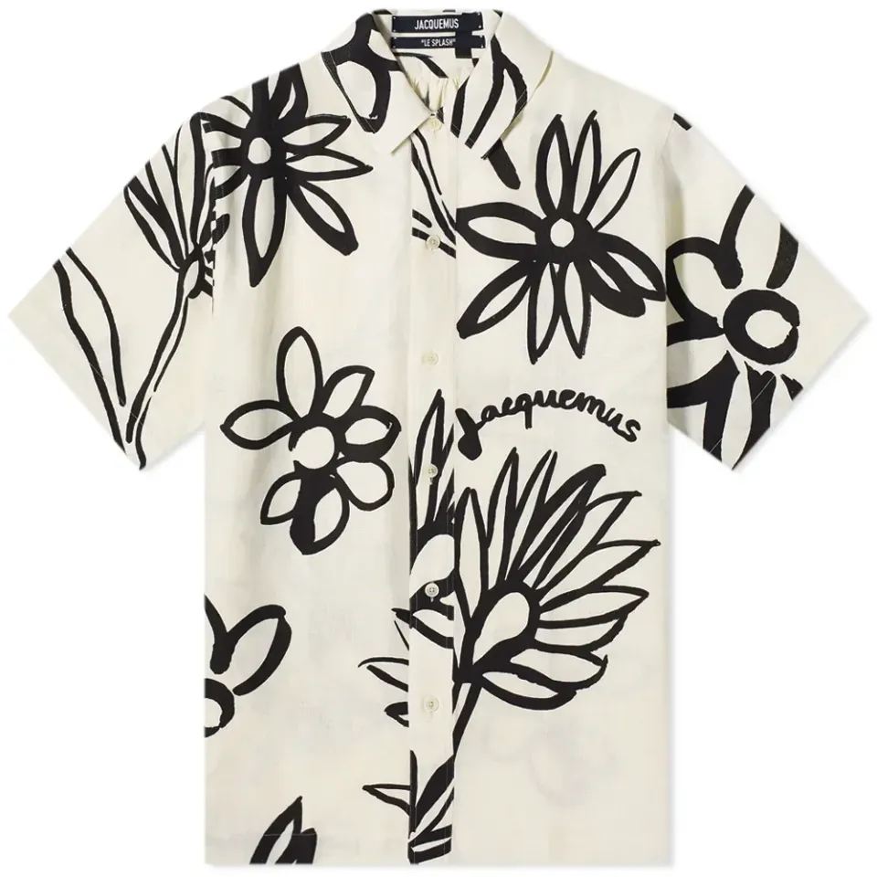 Flowers Logo Vacation Shirt
