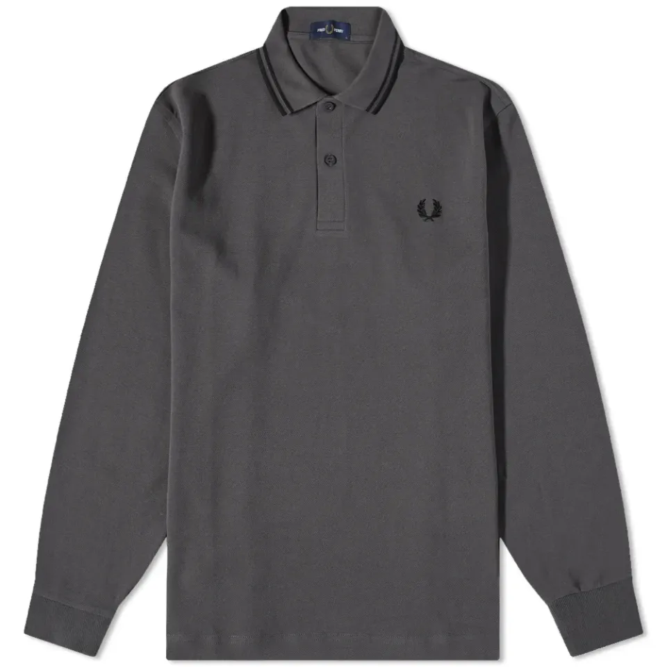 Authentic Long Sleeve Twin Tipped Polo
