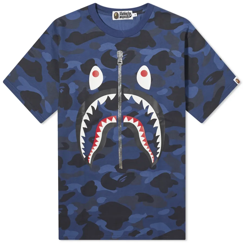 Color Camo Shark T-Shirt