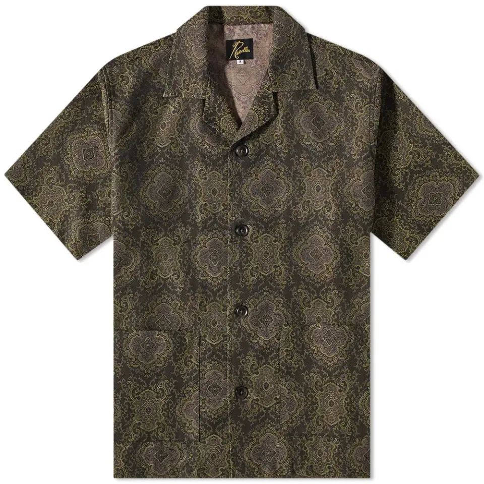 Arabesque Jacquard Cabana Vacation Shirt