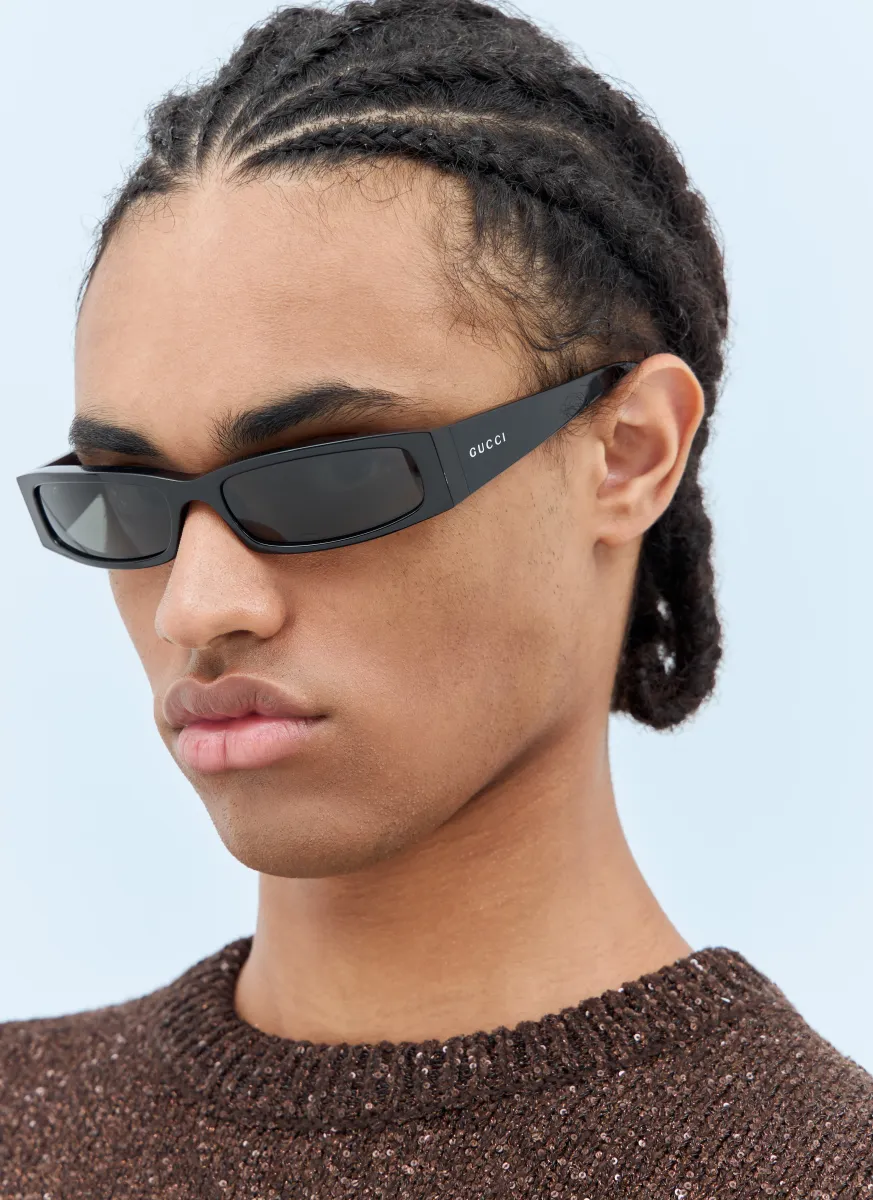 Rectangular Frame Sunglasses