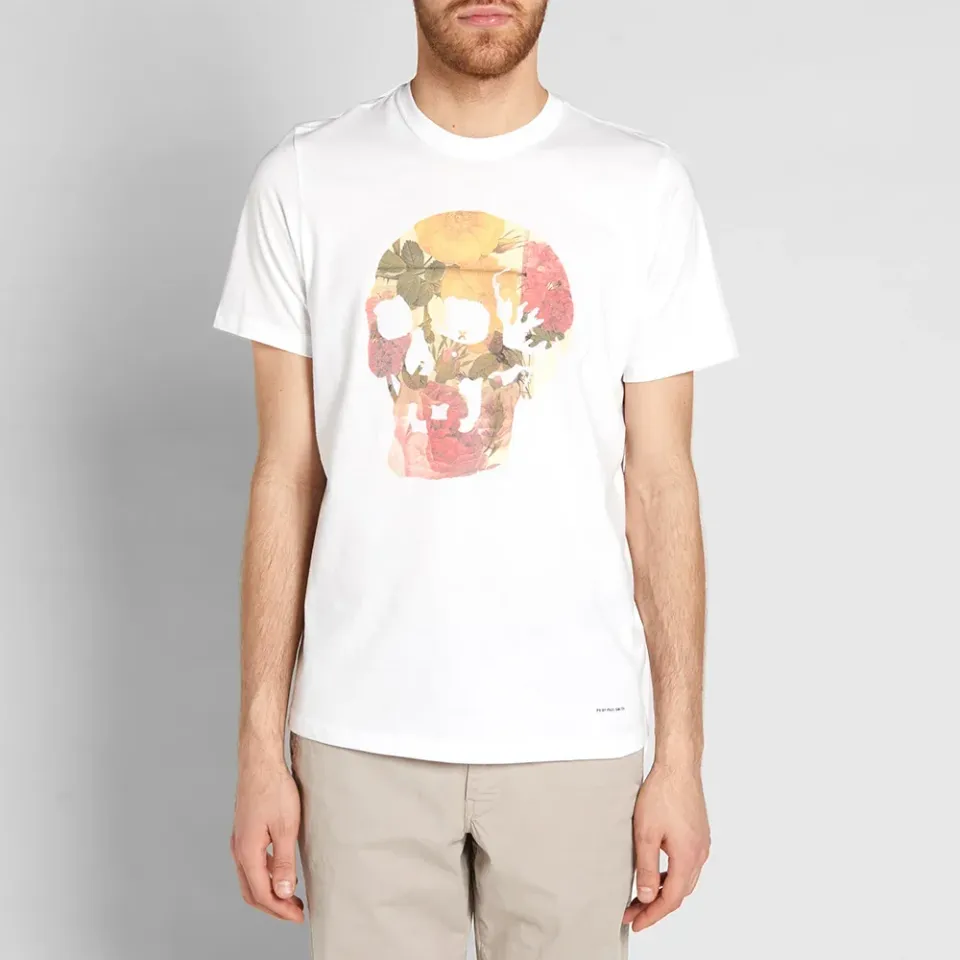 Floral Skull Tee