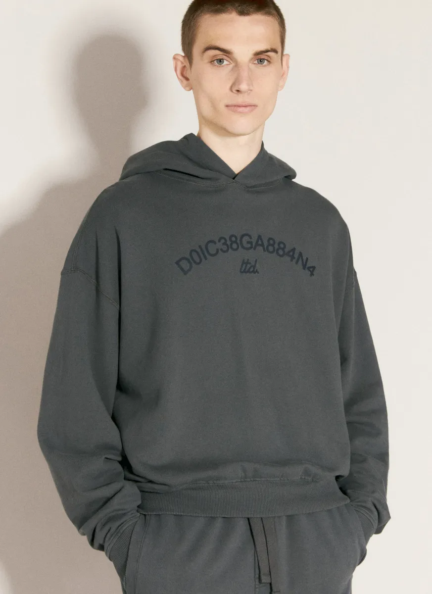 Cropped Hooded Sweatshirt