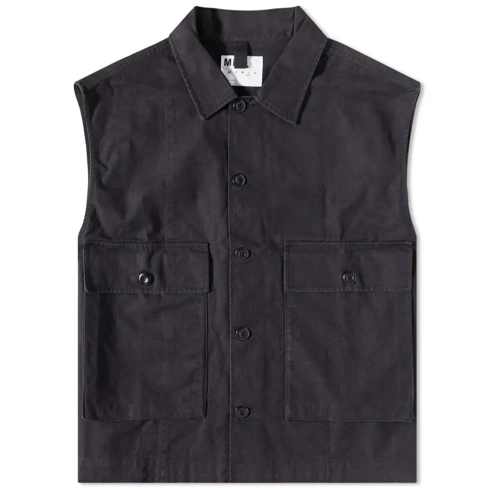 Sleeveless Overshirt