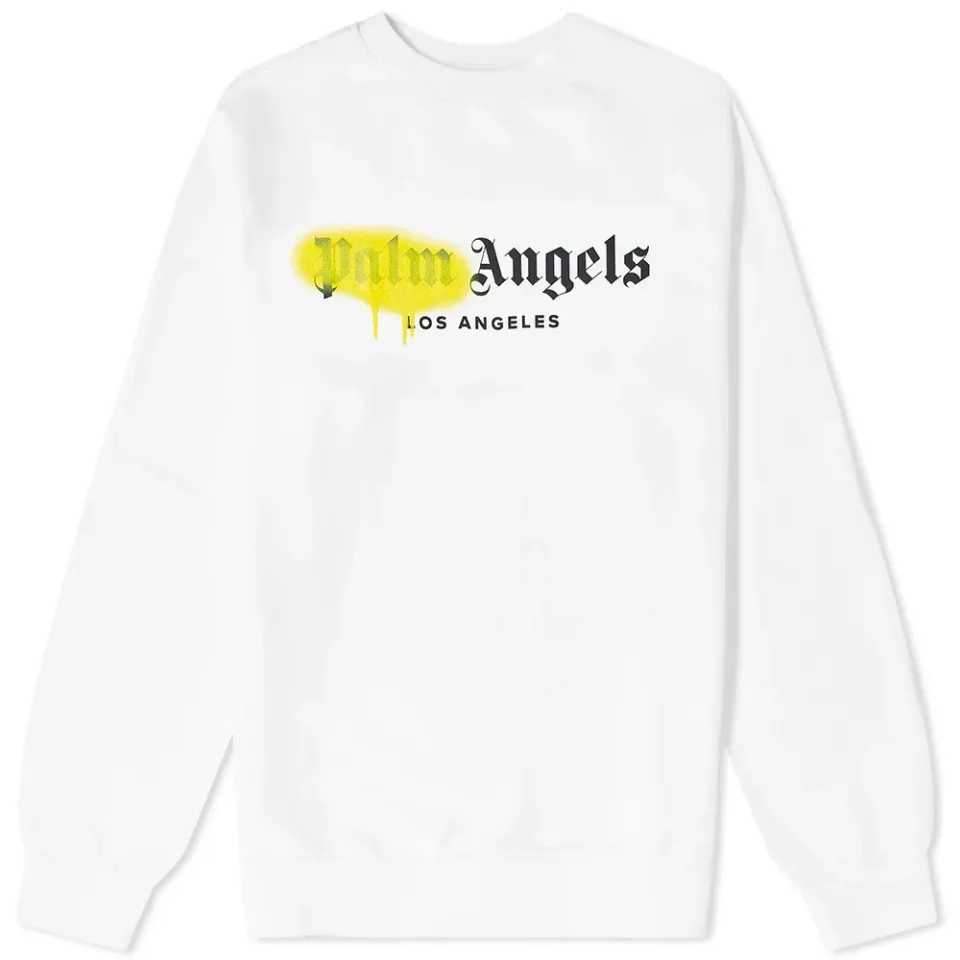 LA Sprayed Logo Crew Sweat