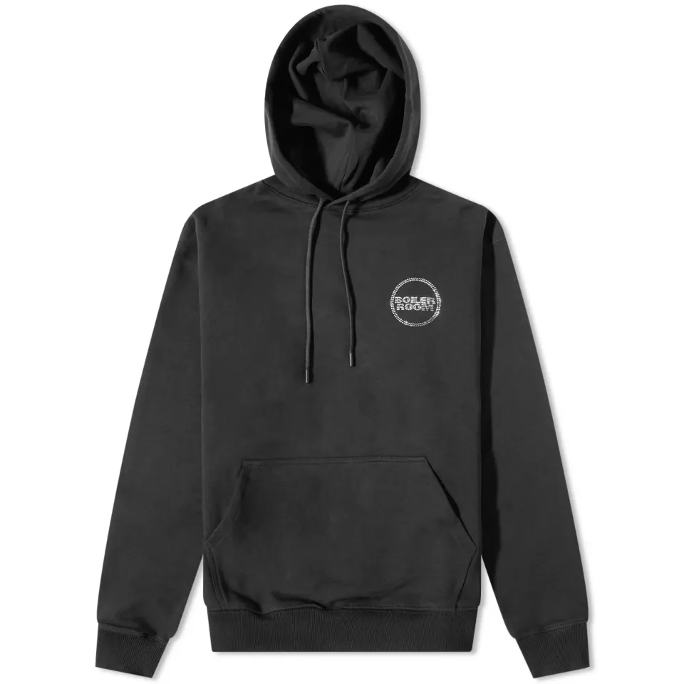 Diamante Logo Hoodie