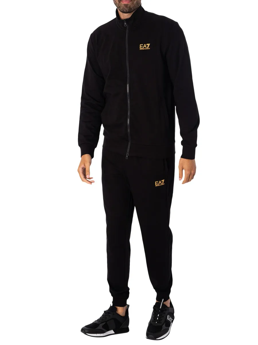 Logo Zip Through Tracksuit