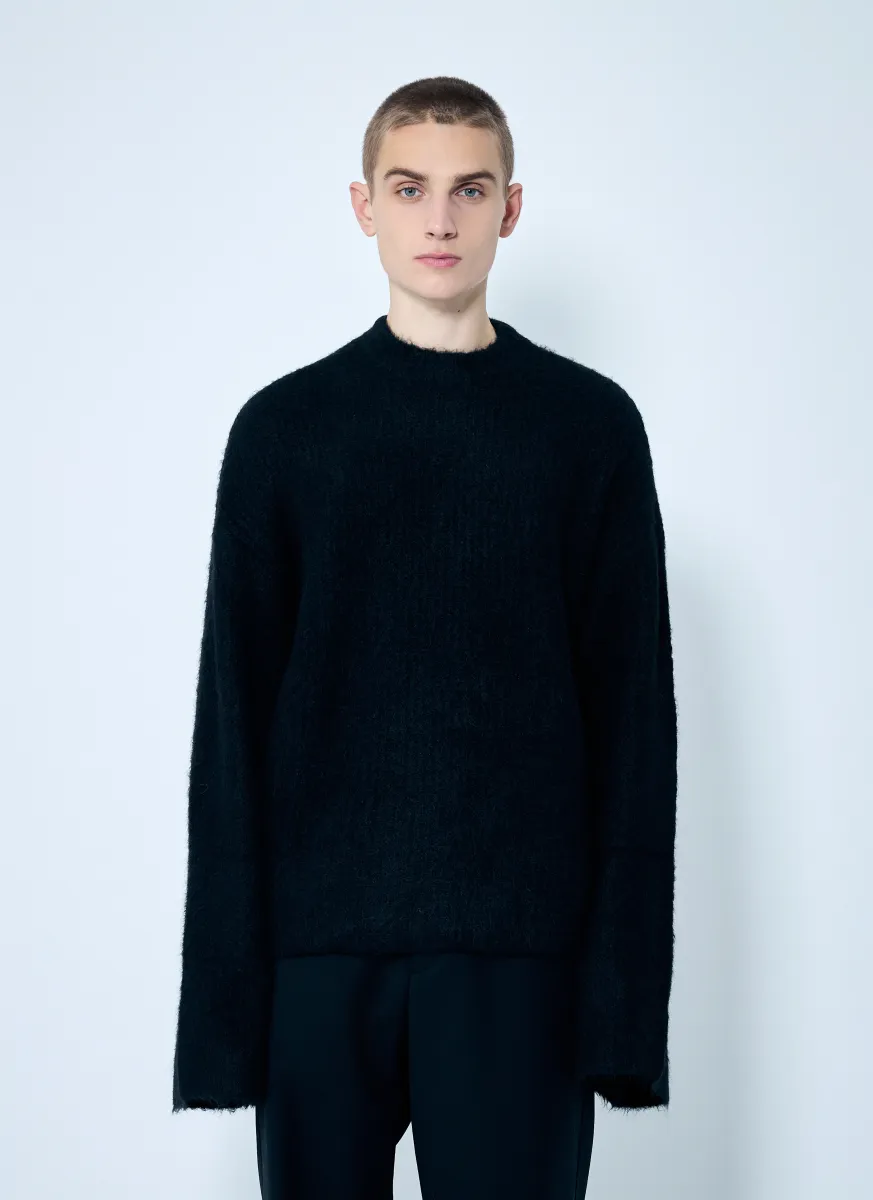 Heavy Knit Crewneck Sweater