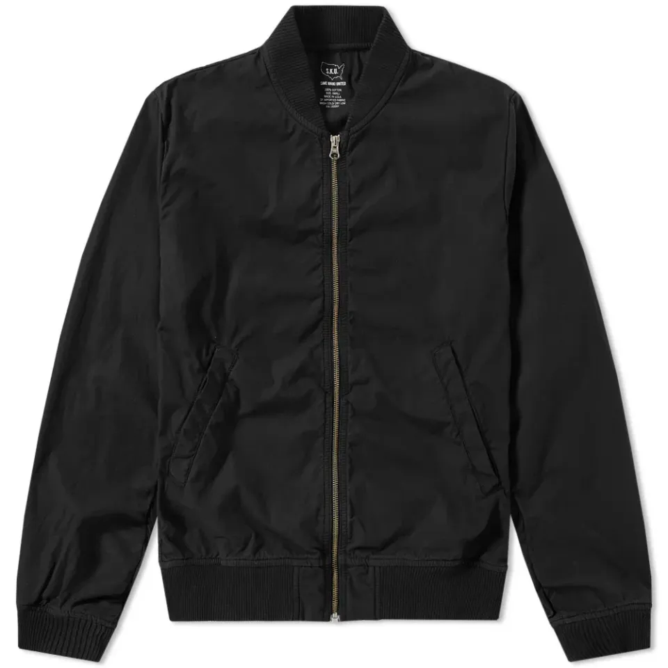 Poplin Bomber Jacket