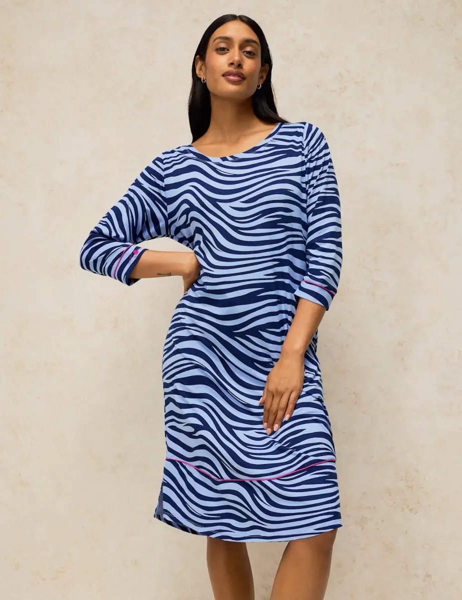 Cotton Rich Printed Nightshirt