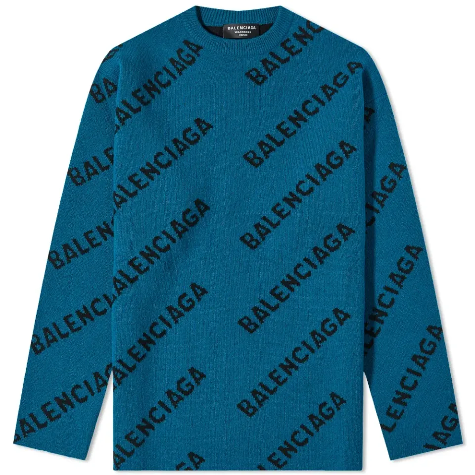 All Over Logo Crew Sweat