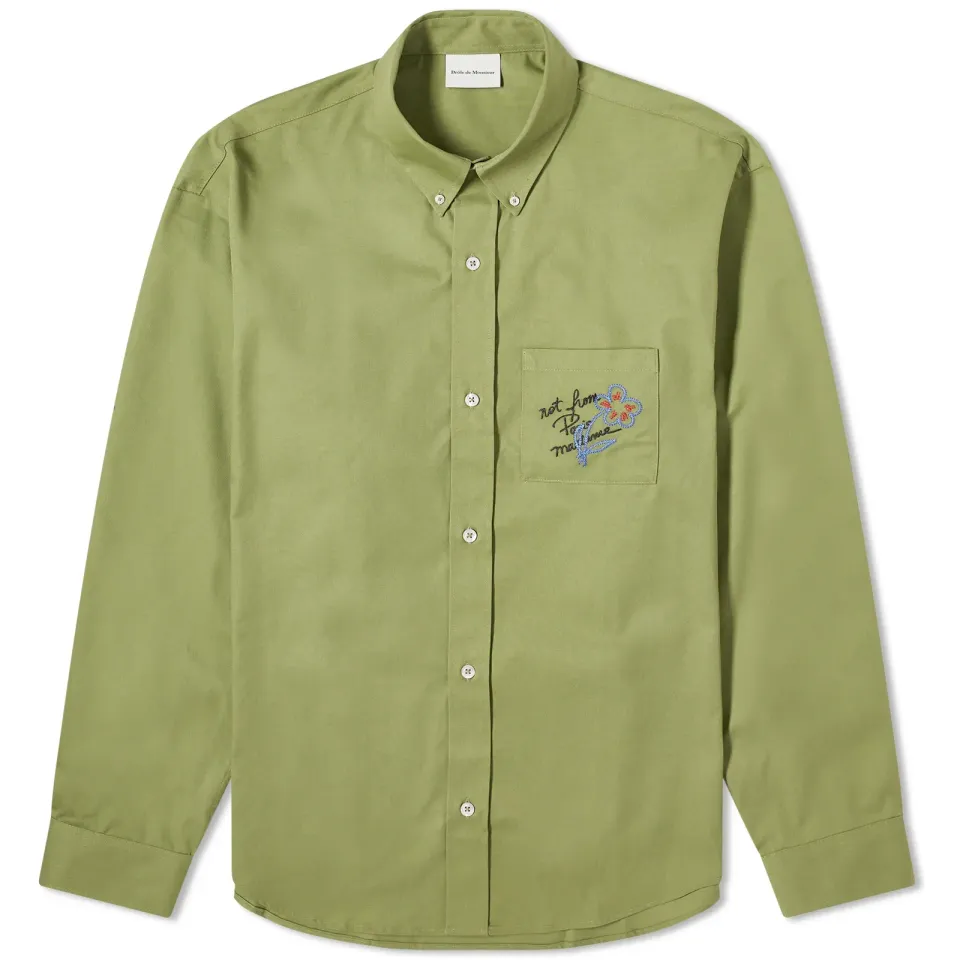 Sketch Logo Button Down Shirt