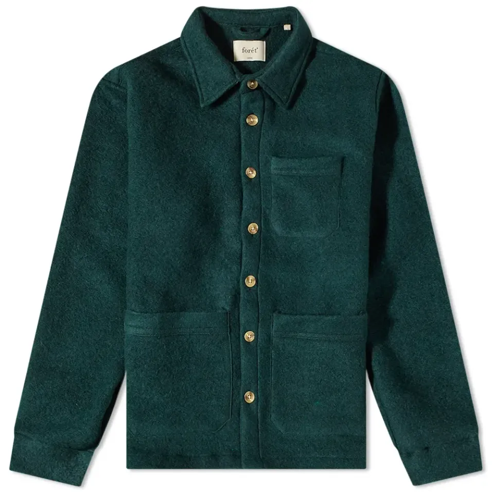 Ivy Wool Fleece Overshirt