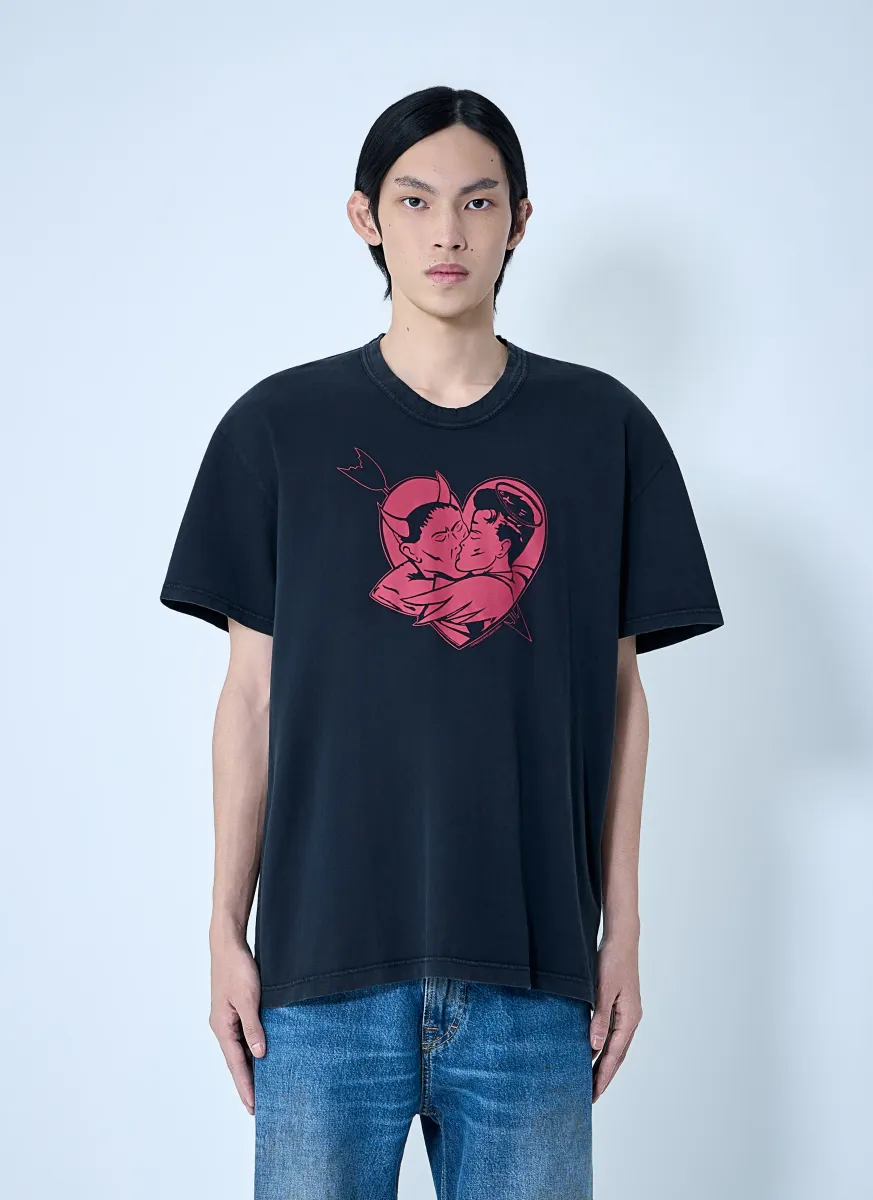 Love Story Print T-Shirt