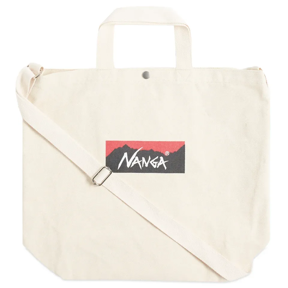 Logo 2 Way Canvas Tote