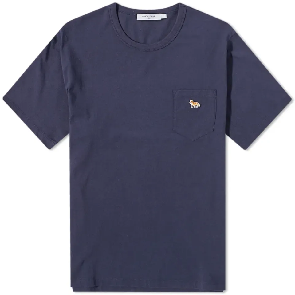 Maison Kitsuné Profile Fox Patch Pocket T-Shirt