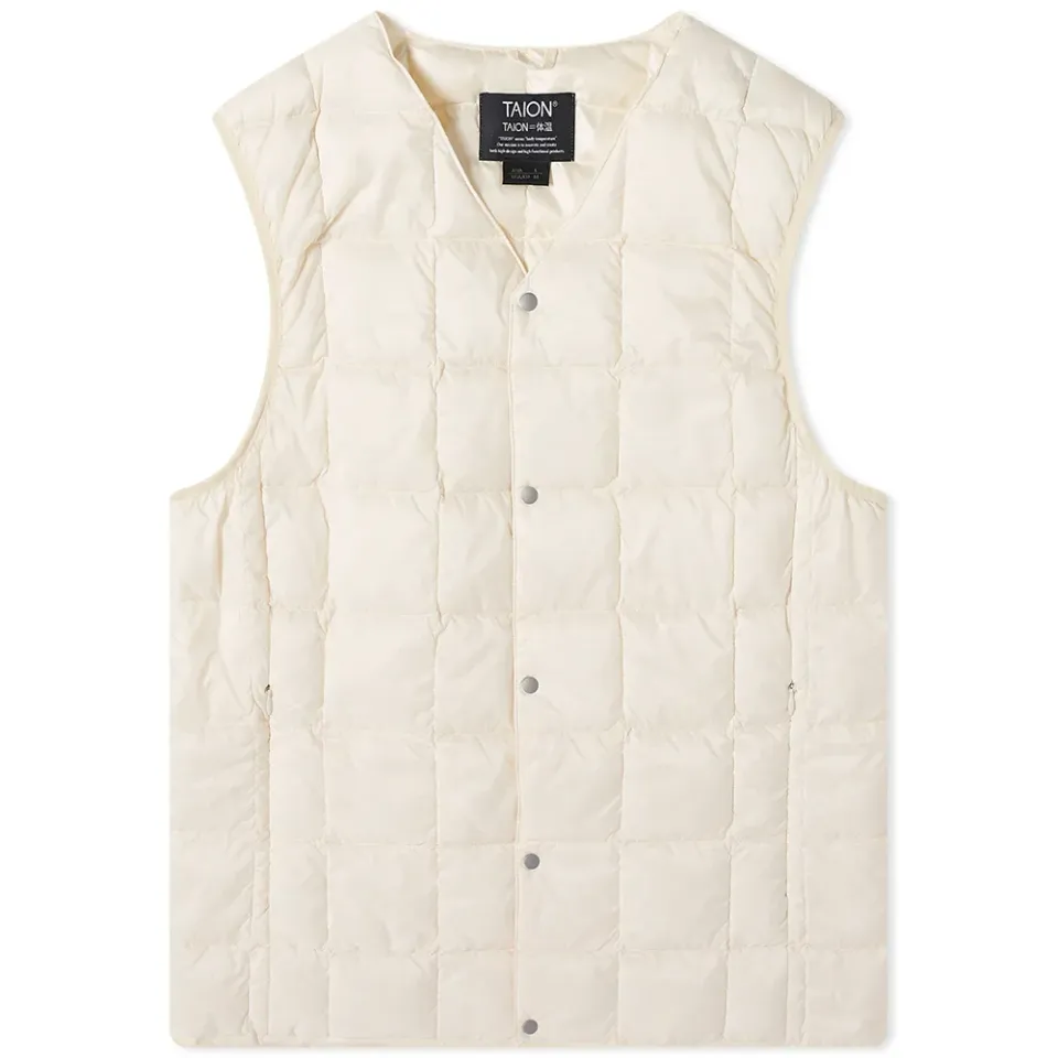 V-Neck Down Vest