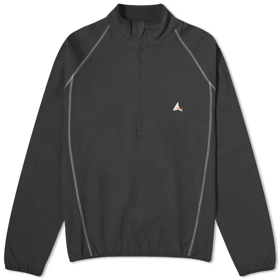 Jersey Half Zip Sweat