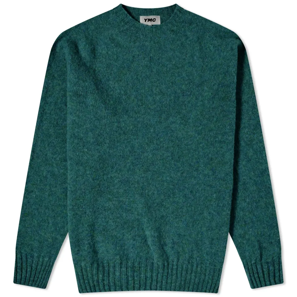 Suedehead Crew Neck Knit