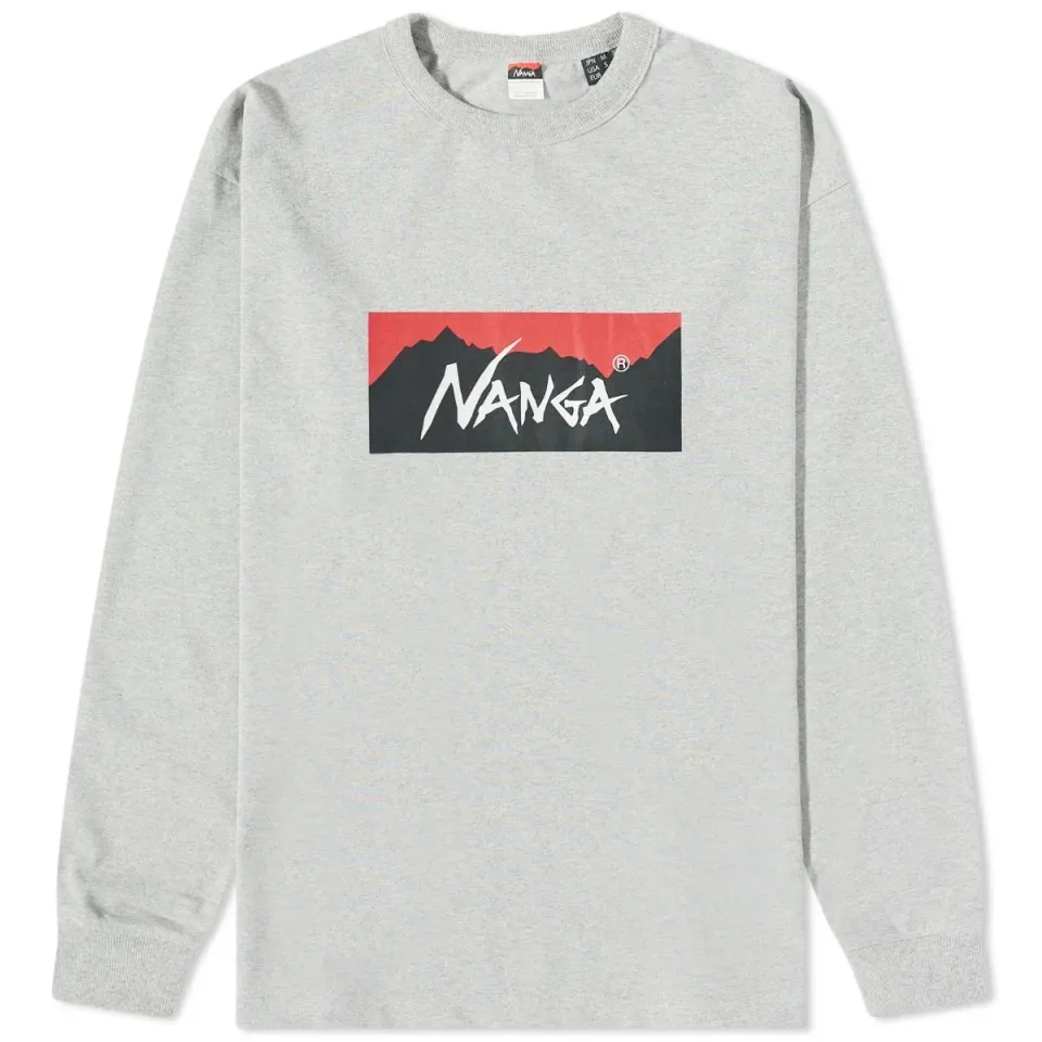 Long Sleeve Eco Hybrid Box Logo T-Shirt