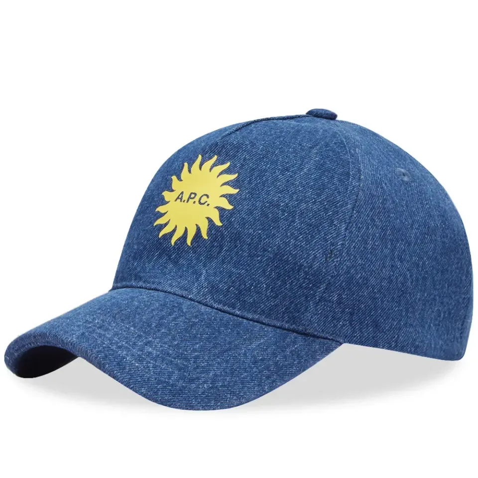 A.P.C. Eden Vacances Denim Cap