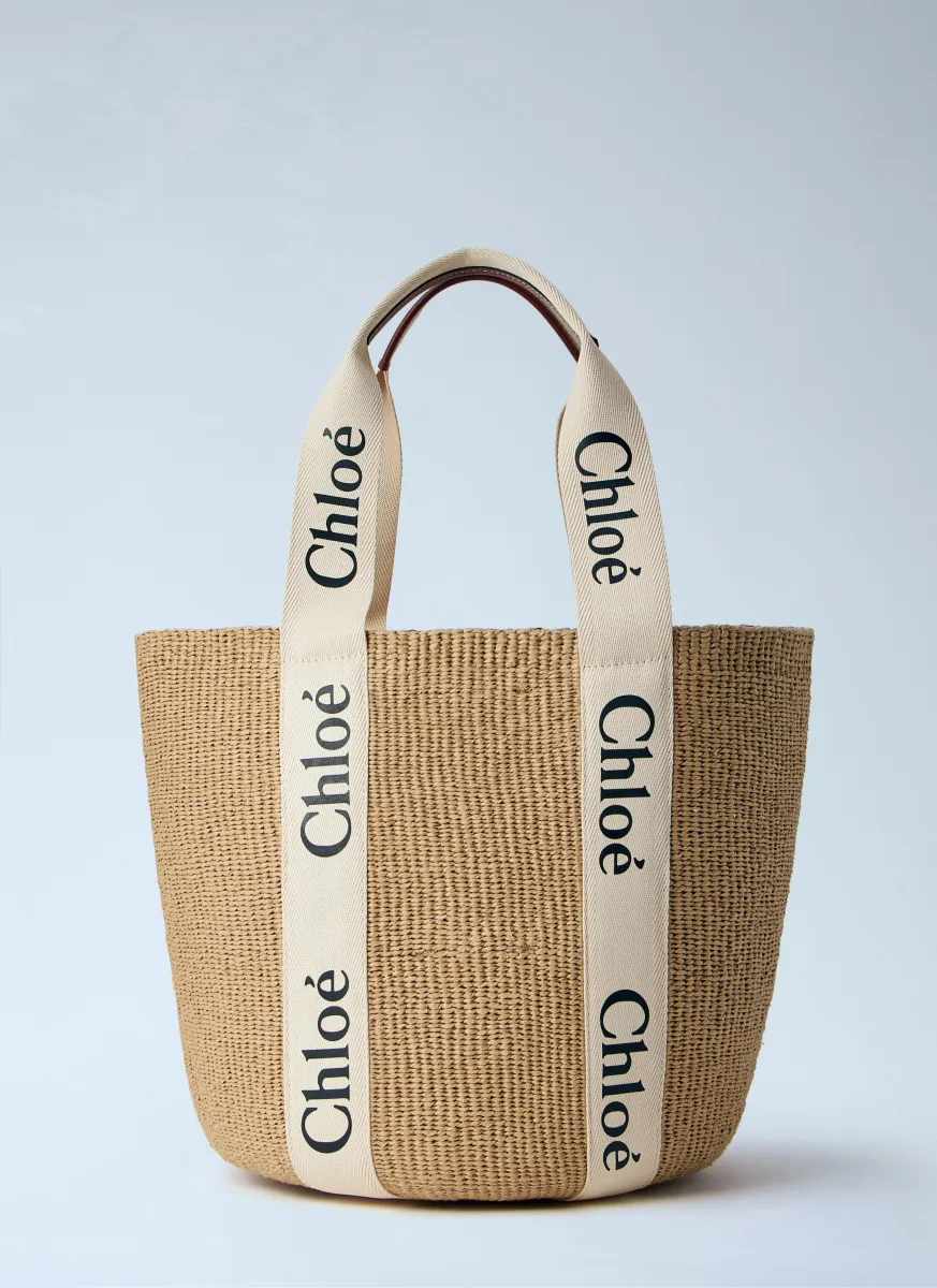 Large Woody Basket Tote