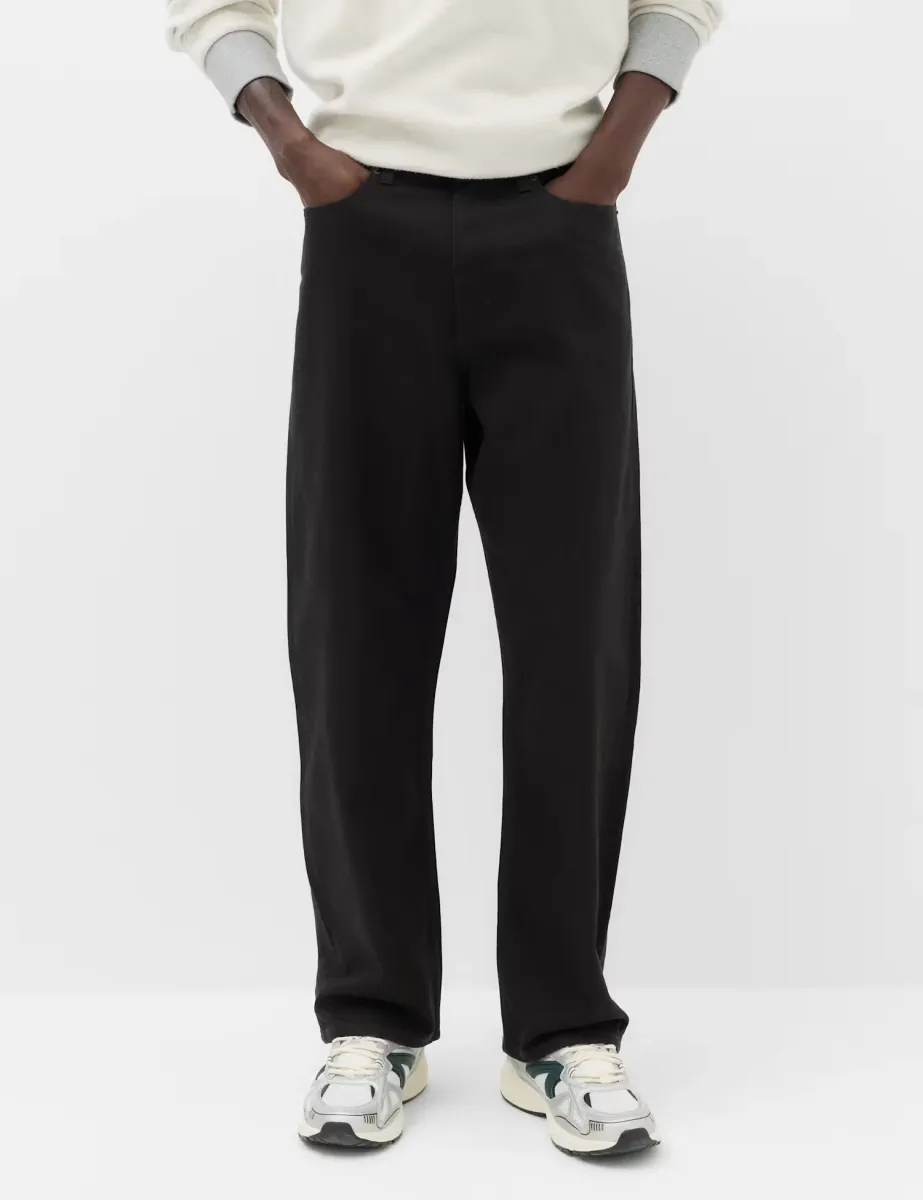 Authentic Loose Fit Rigid Denim Jeans Black/Black