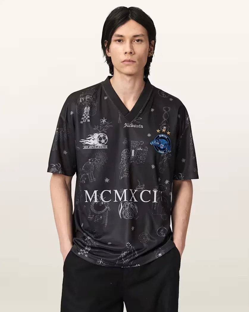 Terra Oversized Short Sleeve Football Shirt