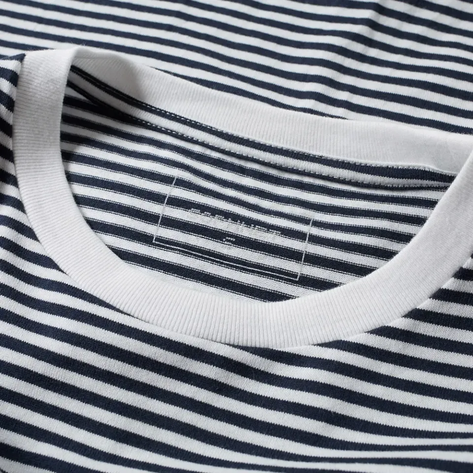 SOPHNET. Long Sleeve Back Logo Border Tee