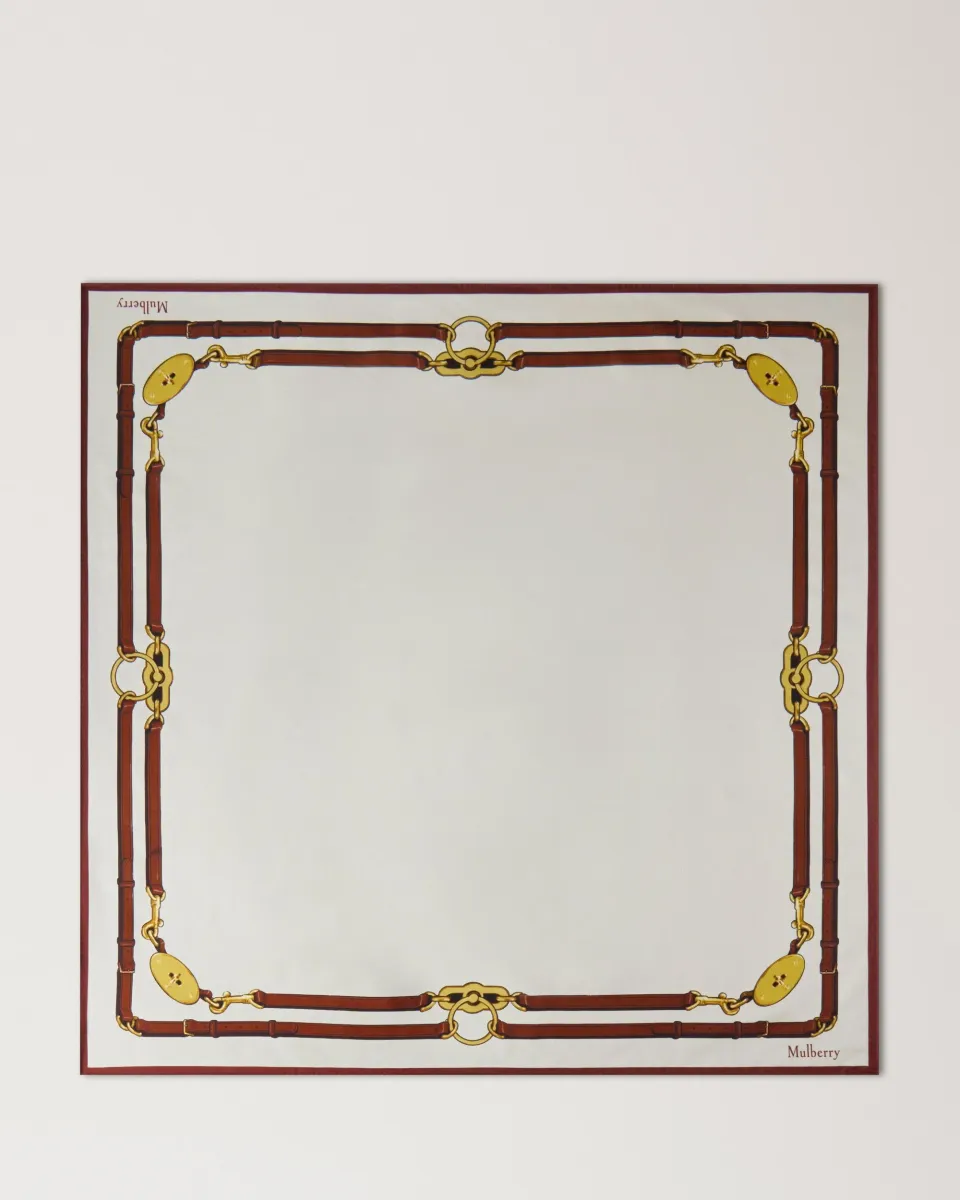 Square Scarf - Belted Border