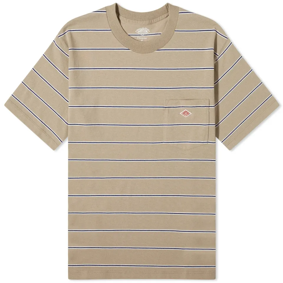 Stripe Pocket T-Shirt