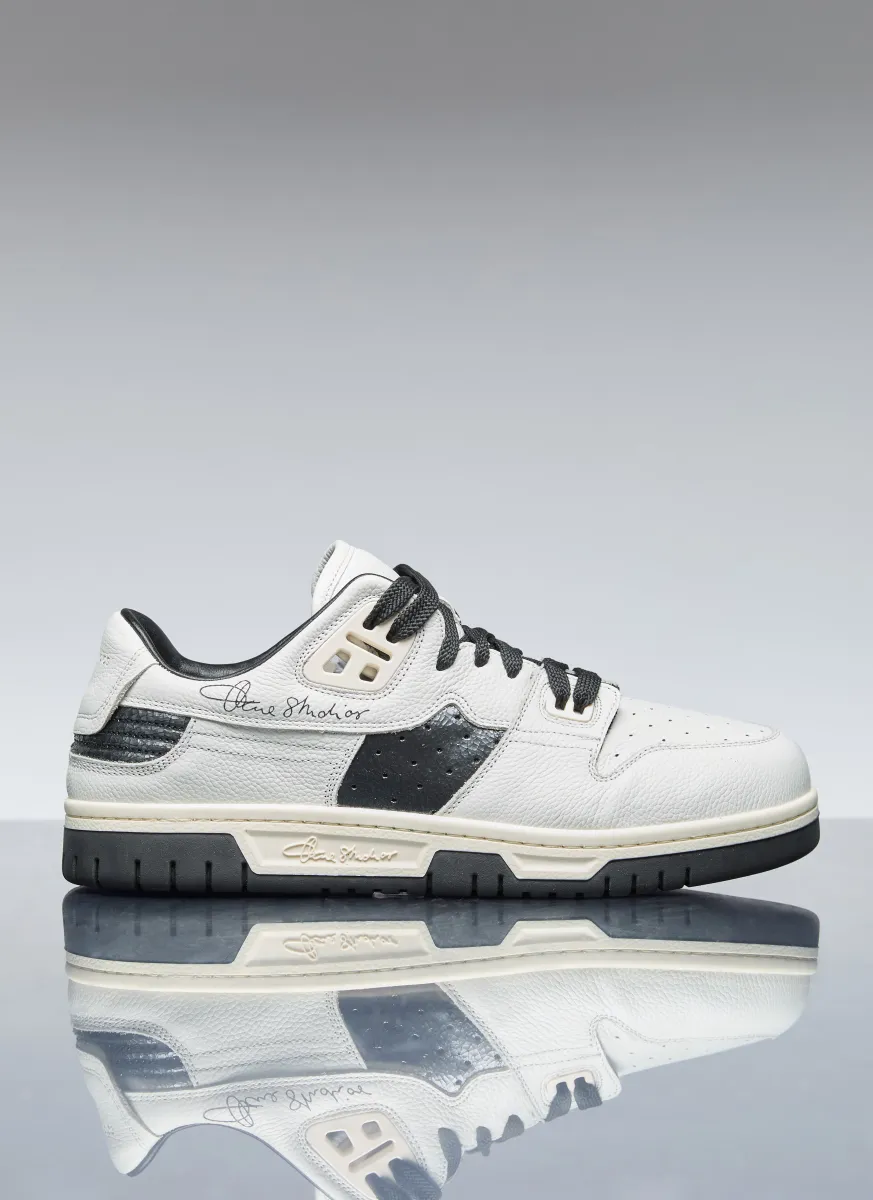 Leather Low Top Sneakers