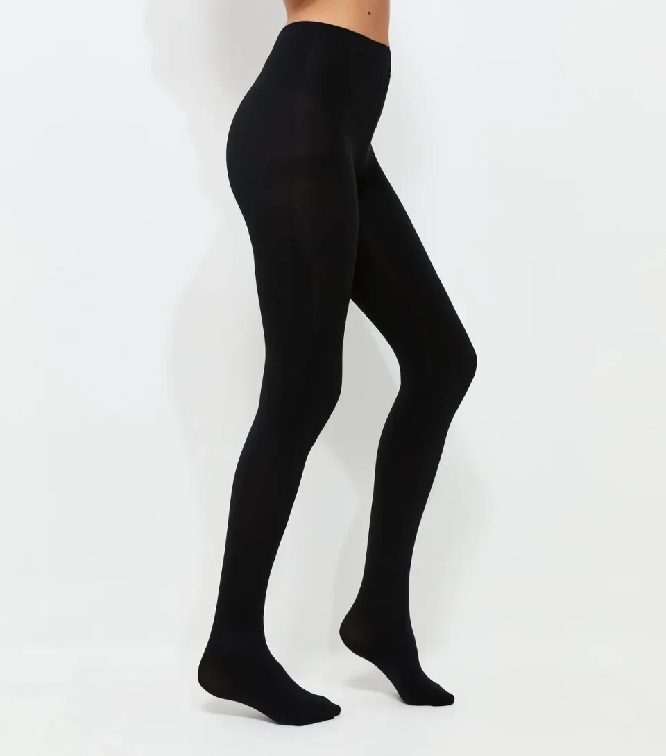 Premium Black 200 Denier Opaque Tights
