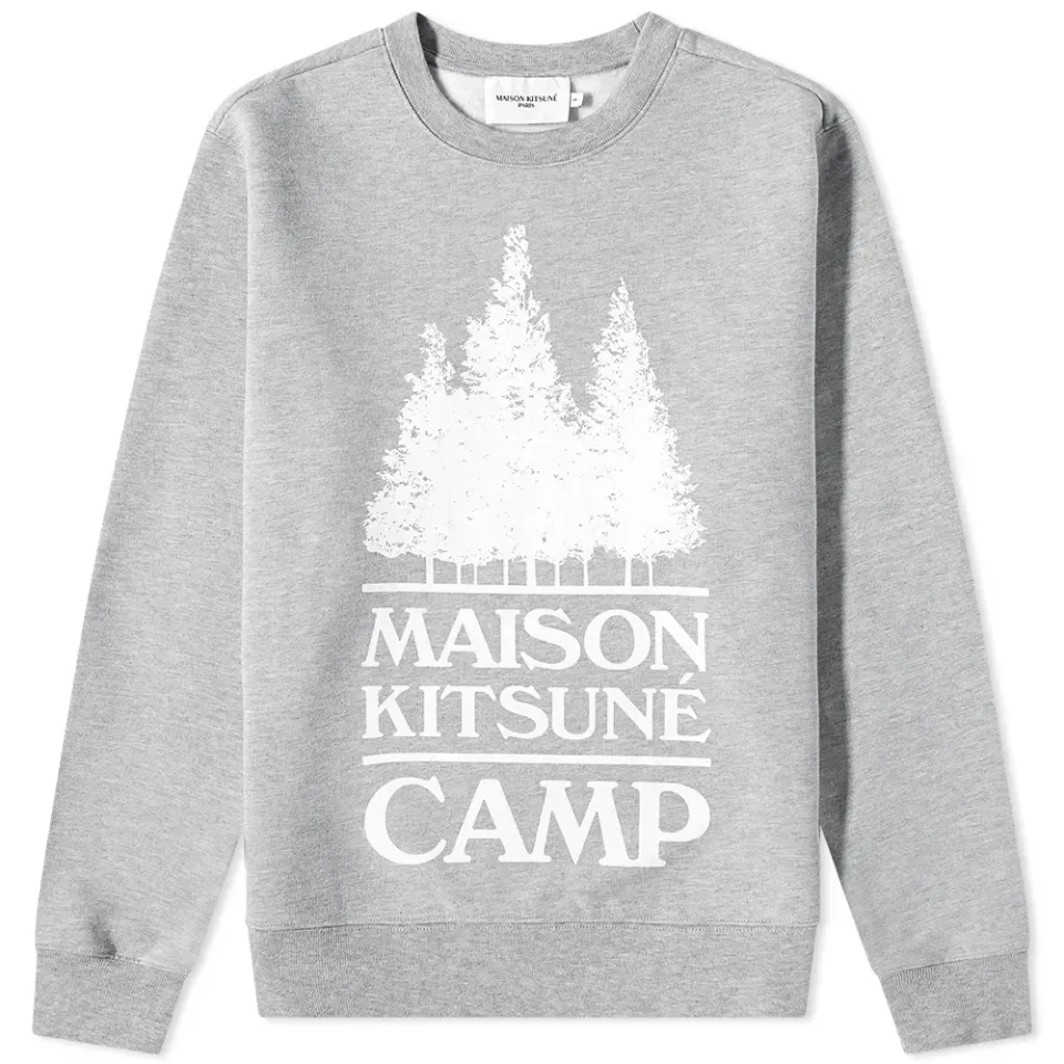 Maison Kitsuné Mountain Camp Crew Sweat