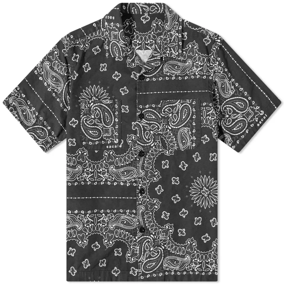 Bandana Print Vacation Shirt