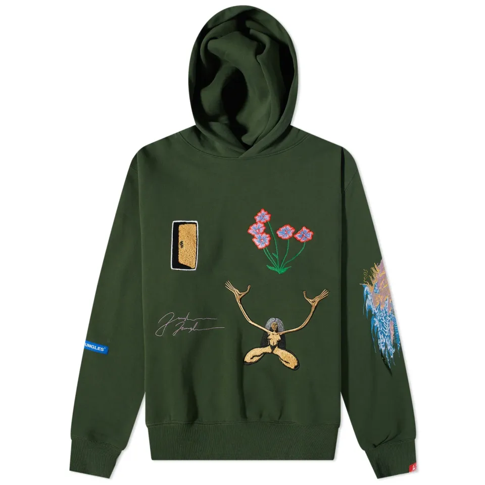 Exit Through The Back Embroidered Hoodie