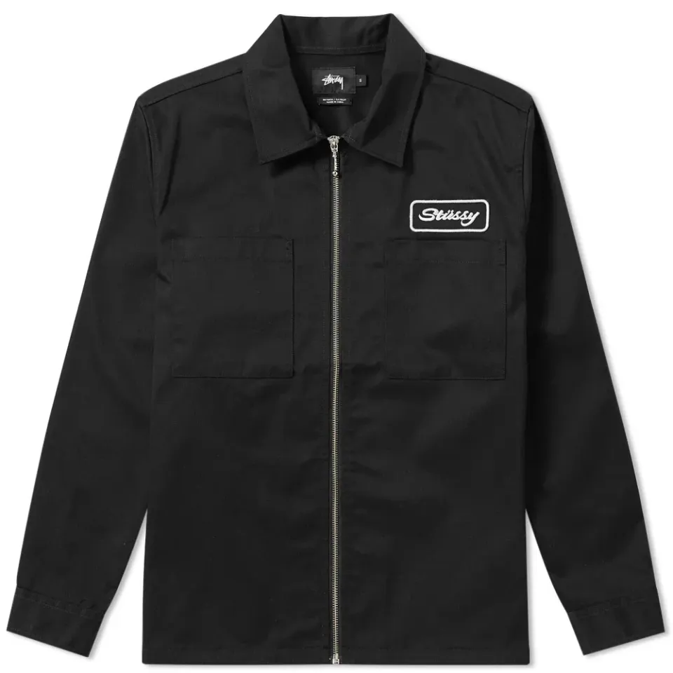 Full Zip Work Shirt