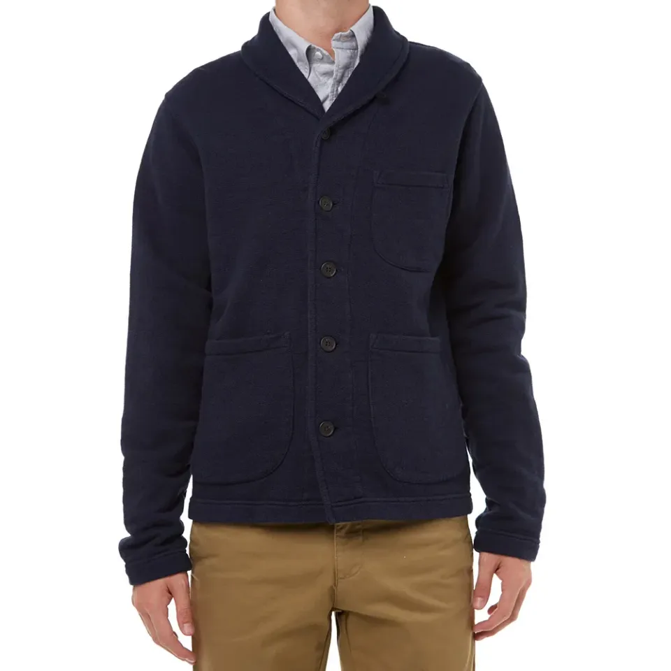 Shawl Collar Sweat Jacket
