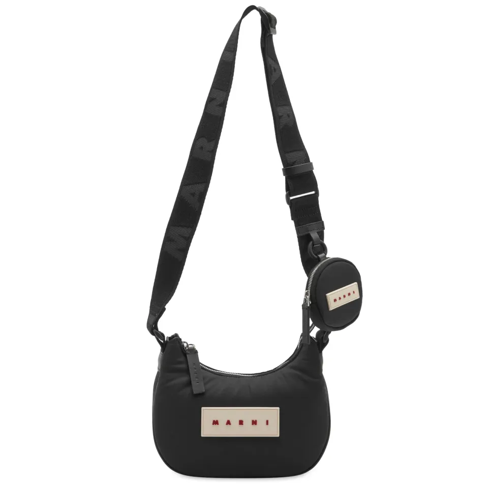 Nylon Cross Body Bag