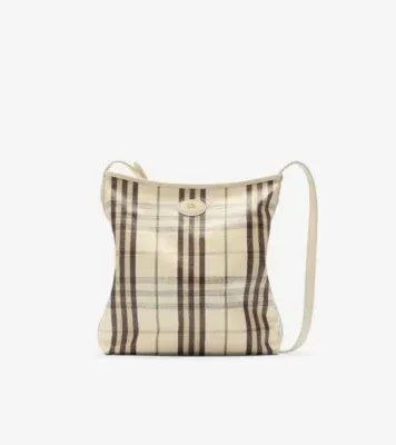 Small Highlands Shoulder Bag in Light beige