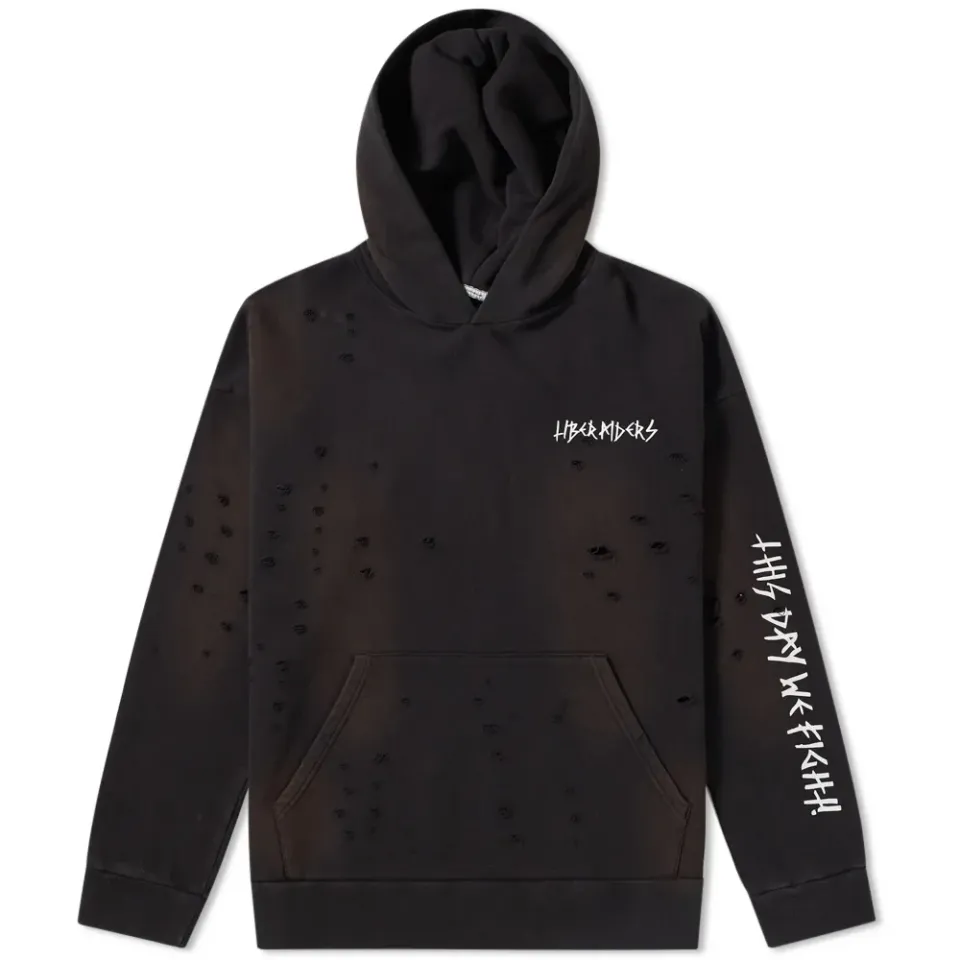 Damaged Pullover Hoody