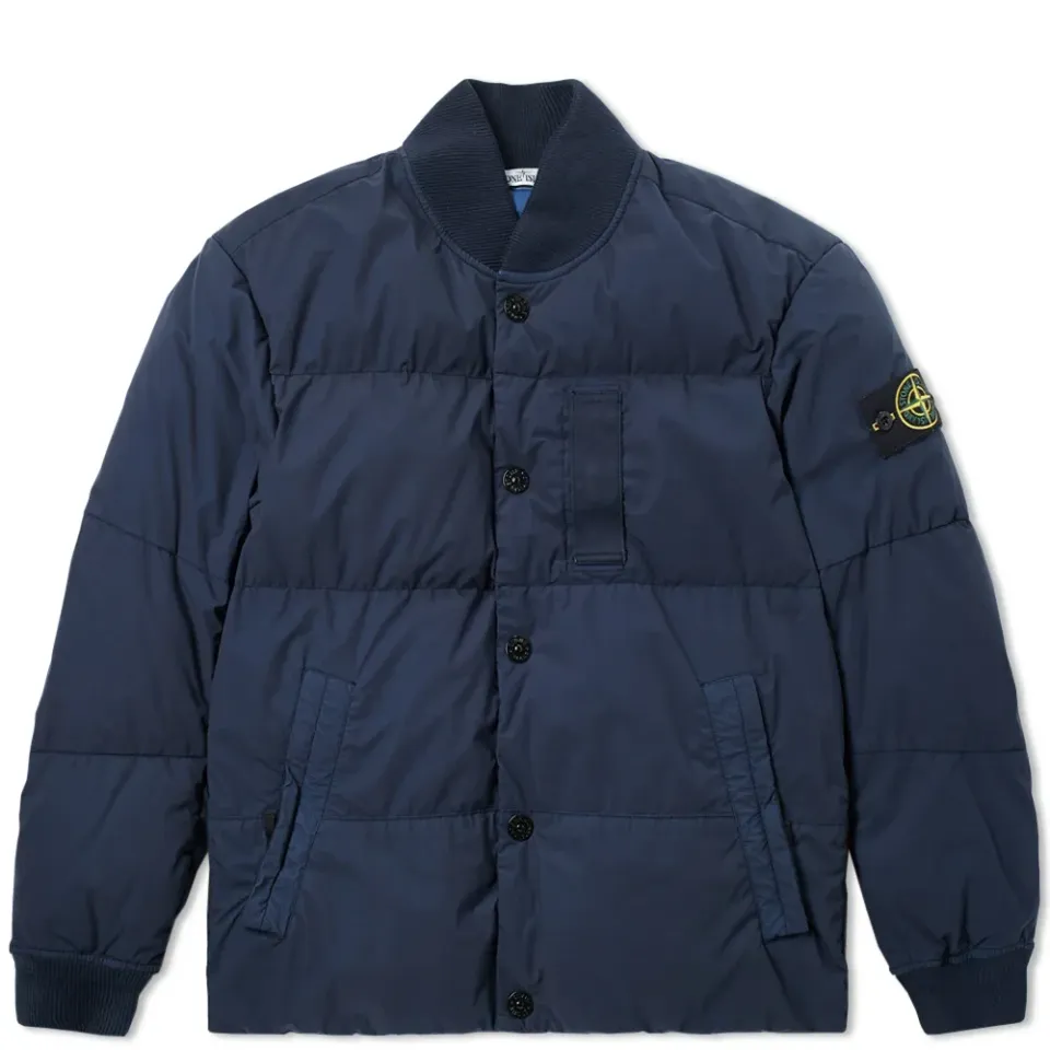 Mussola Gommata Varsity Down Jacket