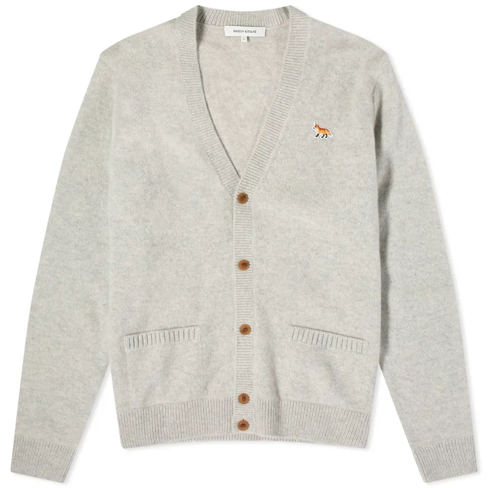 Baby Fox Patch Regular Cardigan