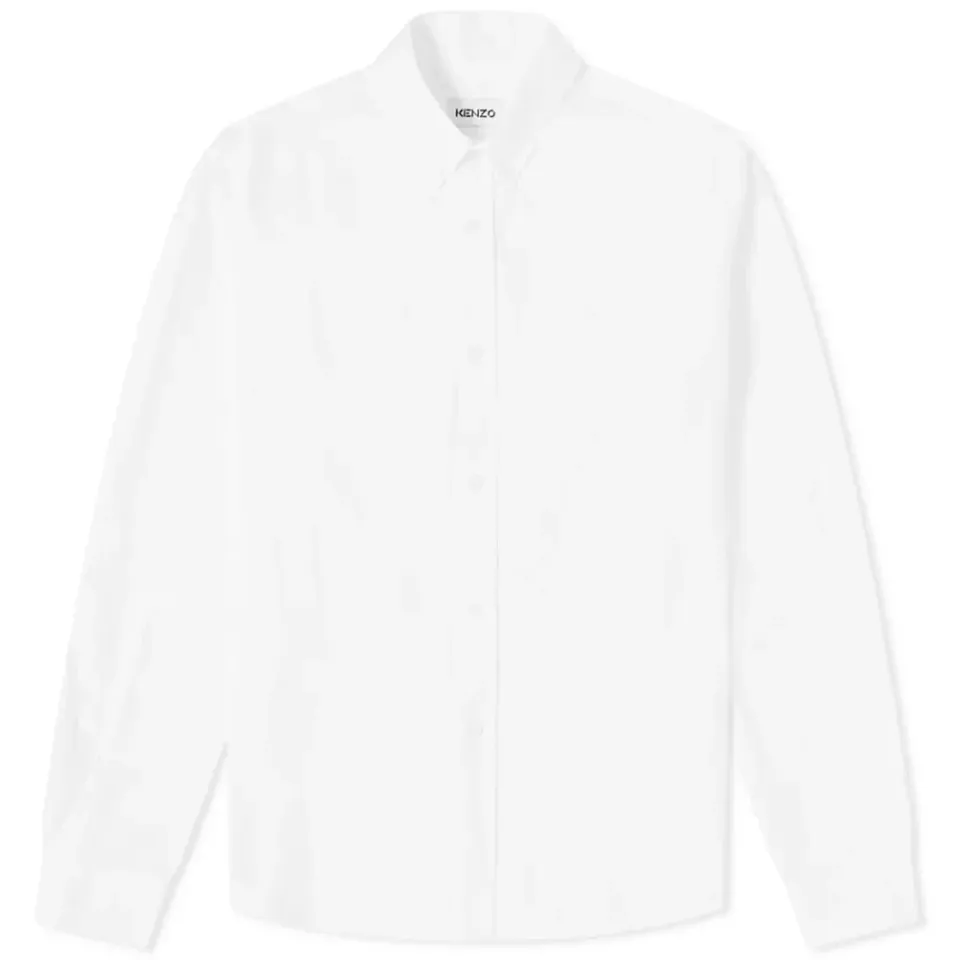 Tiger Crest Oxford Button Down Shirt
