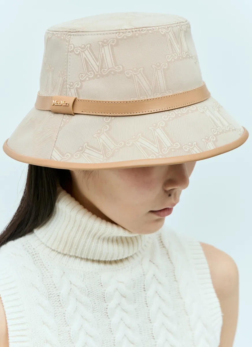Jacquard Cotton Bucket Hat