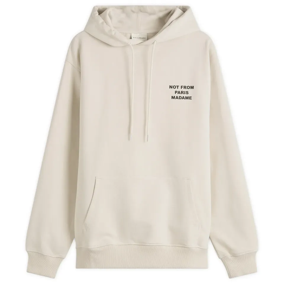 Not From Paris Madame Slogan Hoodie