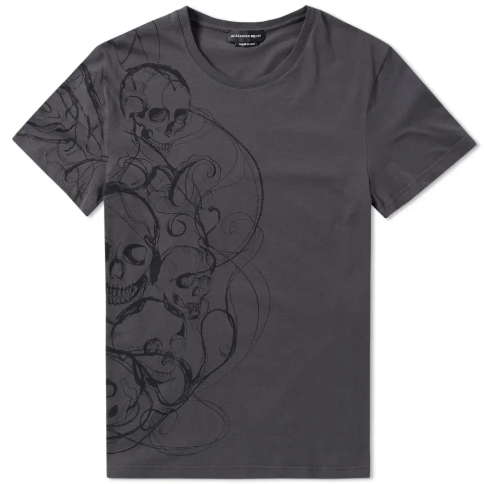 Skull Intarsia Tee
