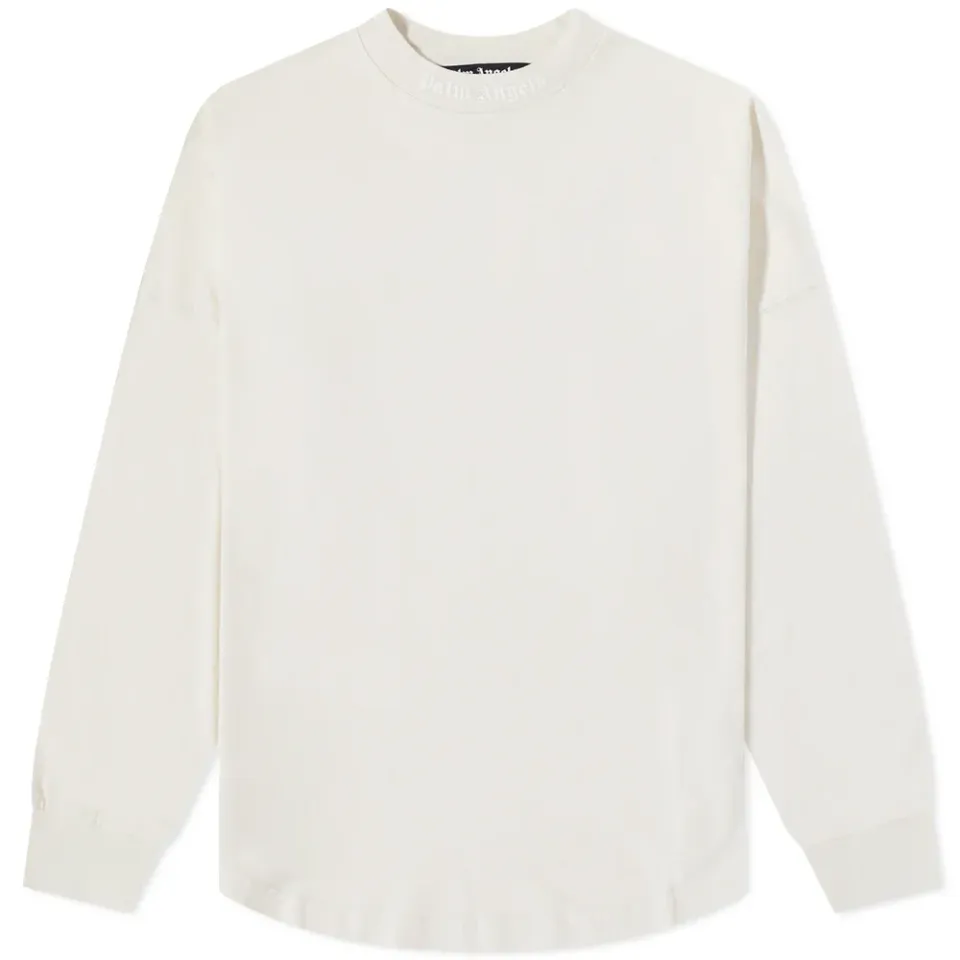 Long Sleeve Back Logo Oversized T-Shirt