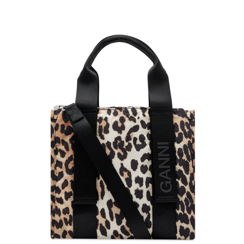 Recycled Tech Small Tote Print